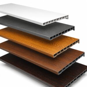Pervaz pentru interior din PVC (alb, antracit sau imitatie din lemn)