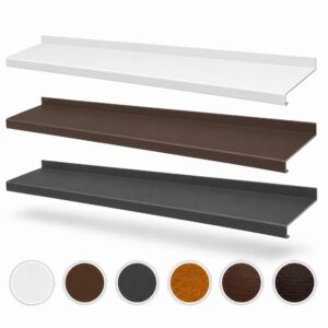 Pervaz pentru exterior din aluminiu (alb, maro, antracit sau imitatie din lemn)